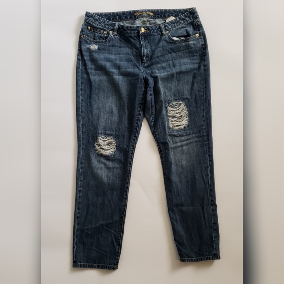 michael kors distressed jeans